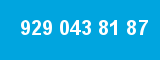 929 043 81 87